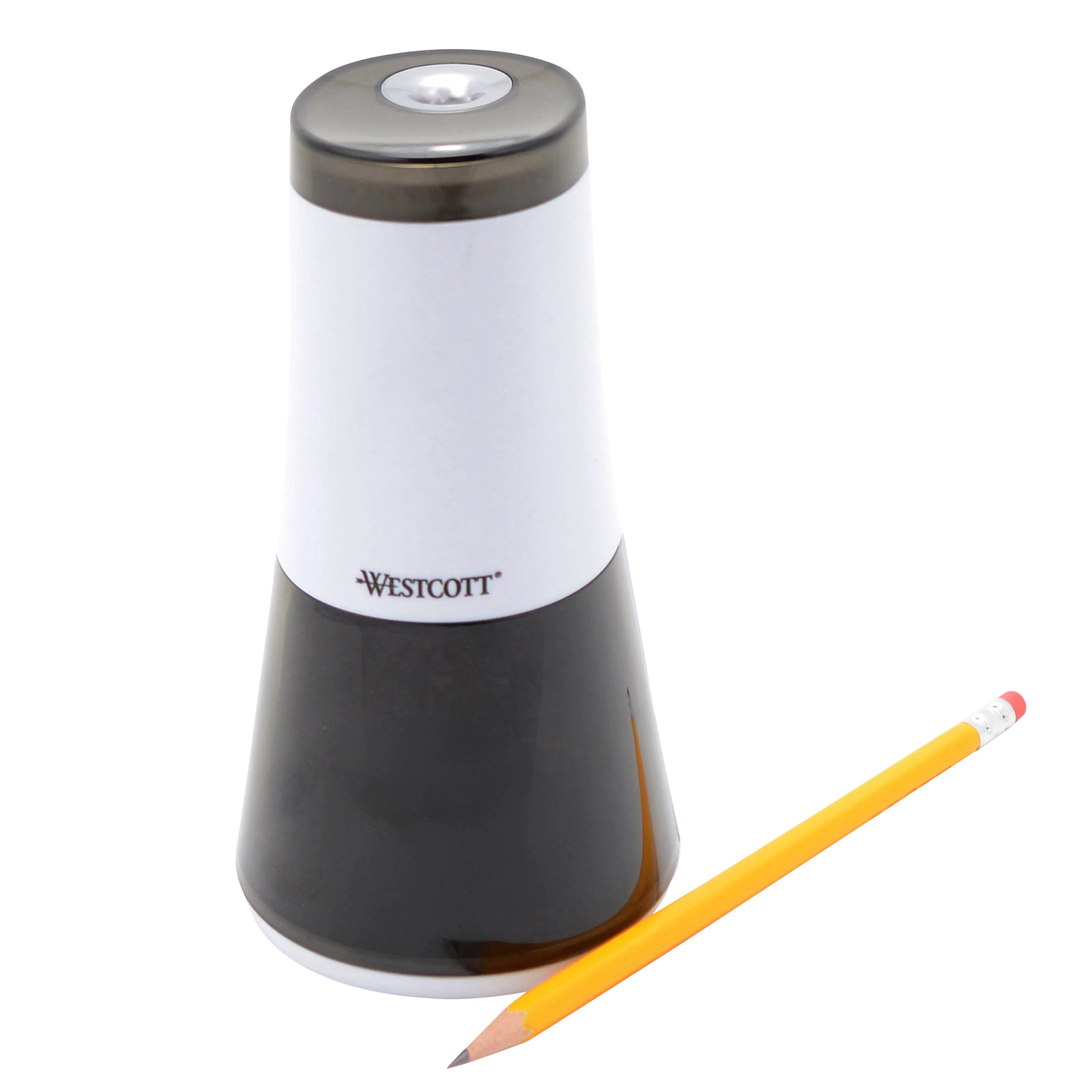 Westcott iPoint Curve Electric Pencil Sharpener, White (00947-PARENT) - Image 7