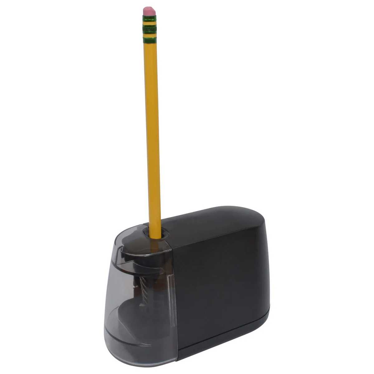 Westcott iPoint Duo™ Dual-Powered Battery/Electric Pencil Sharpener, Black (17812) - Image 10