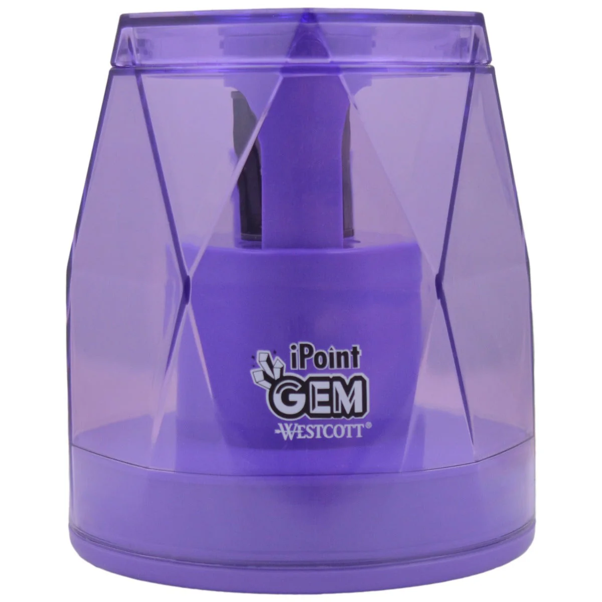 Westcott iPoint® GEM Battery Pencil Sharpener, Purple  (00576-PARENT) - Image 10