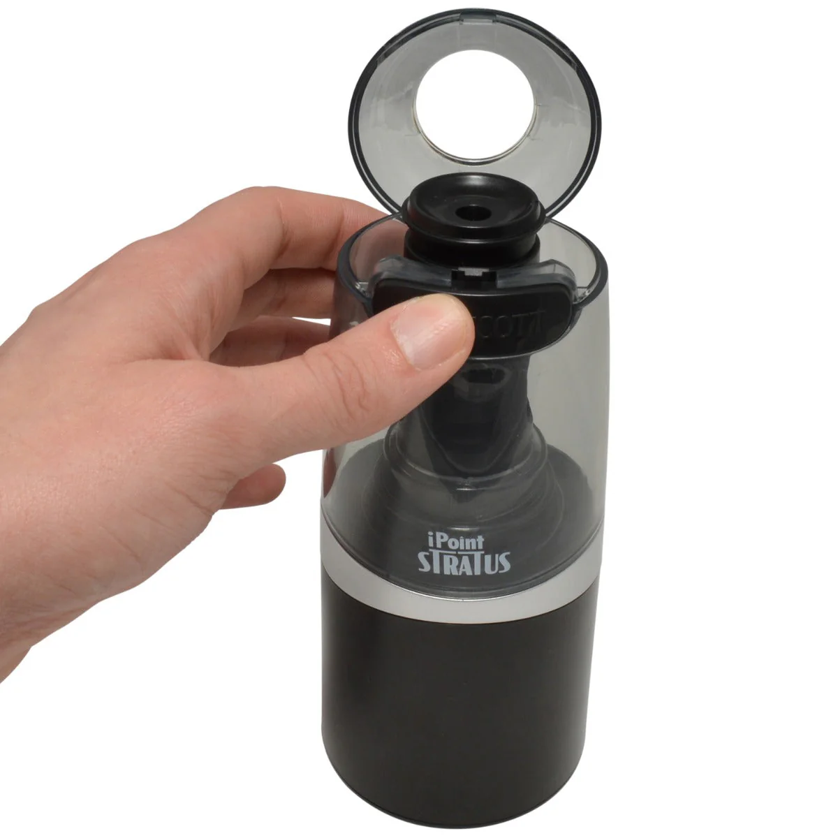 Westcott iPoint® Stratus Battery Pencil Sharpener, Assorted Colors  (17794-PARENT) - Image 3