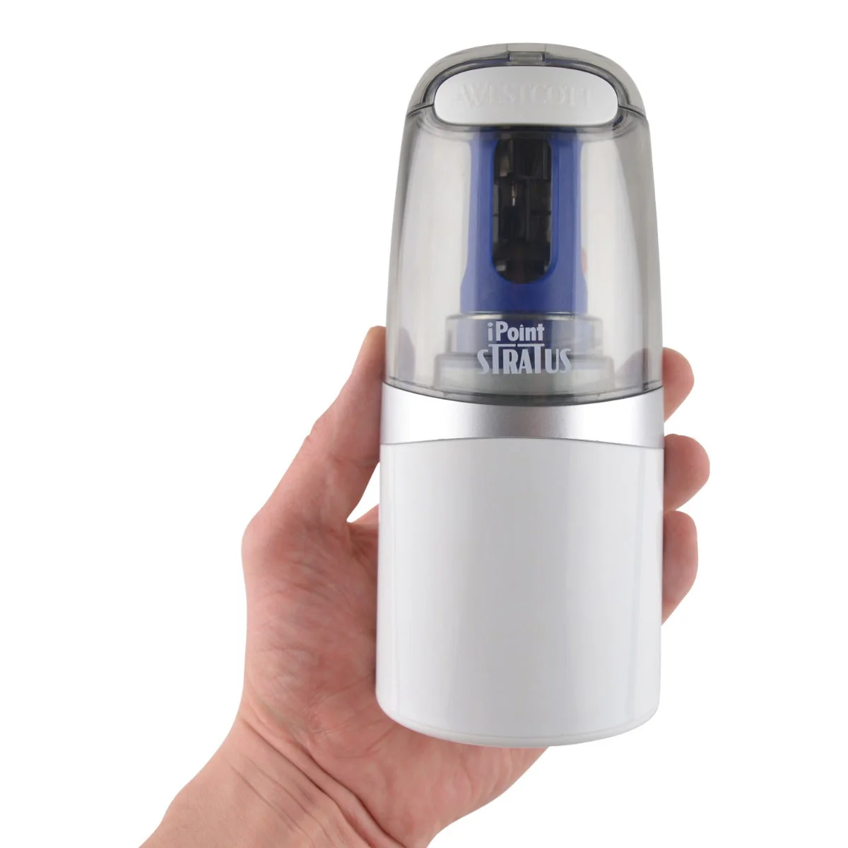 Westcott iPoint® Stratus Battery Pencil Sharpener, Assorted Colors  (17794-PARENT) - Image 5