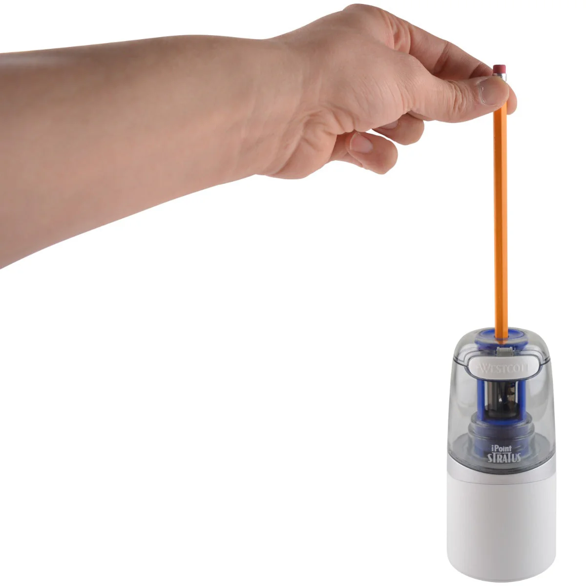 Westcott iPoint® Stratus Battery Pencil Sharpener, Assorted Colors  (17794-PARENT) - Image 6