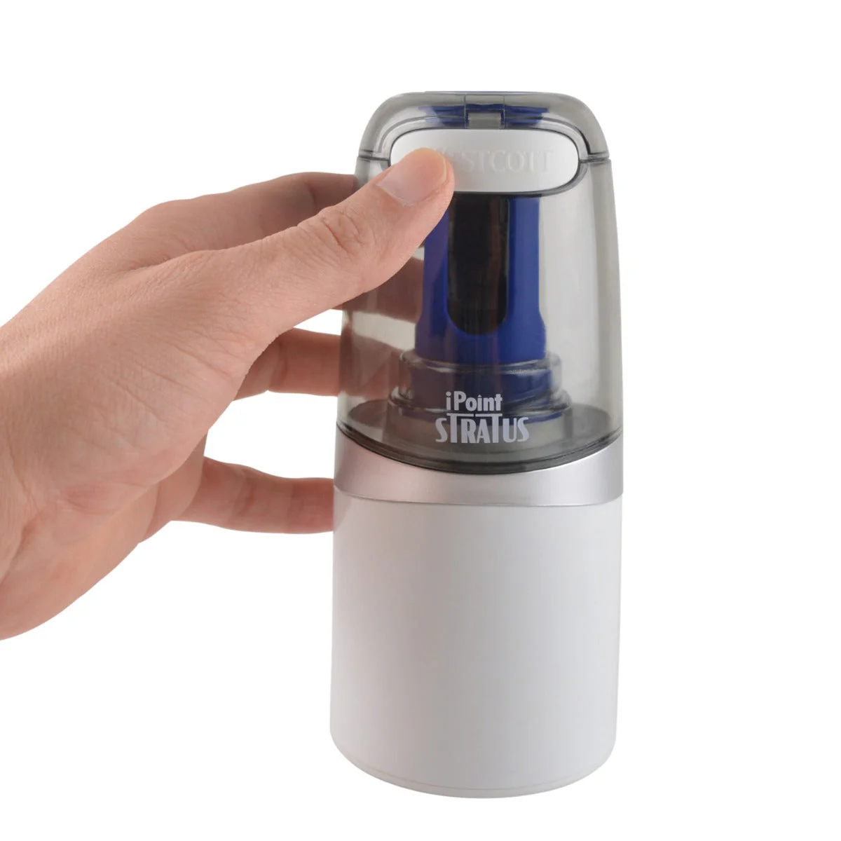 Westcott iPoint® Stratus Electric Pencil Sharpener, Assorted Colors  (17793-PARENT) - Image 3