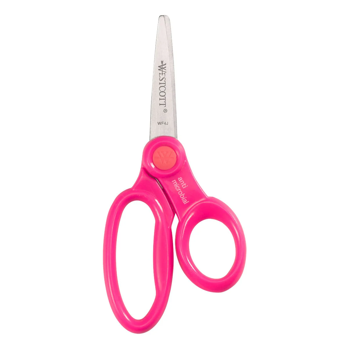 Westcott Kids Plastic Handle Pointed Scissors With Anti-microbial Protection, 5-Inch, 12-Pack (14872) - Image 7