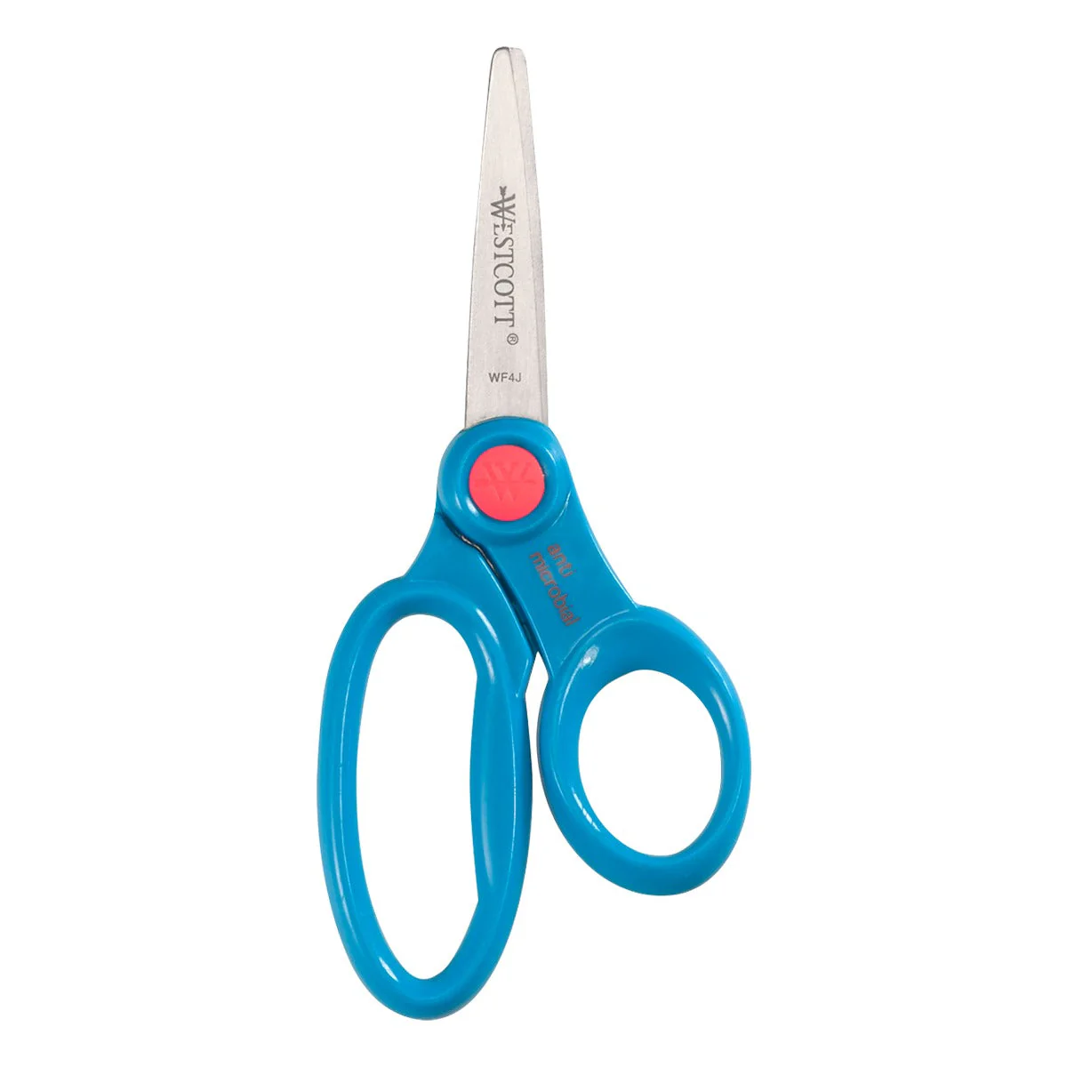 Westcott Kids Plastic Handle Pointed Scissors With Anti-microbial Protection, 5-Inch, 12-Pack (14872) - Image 8
