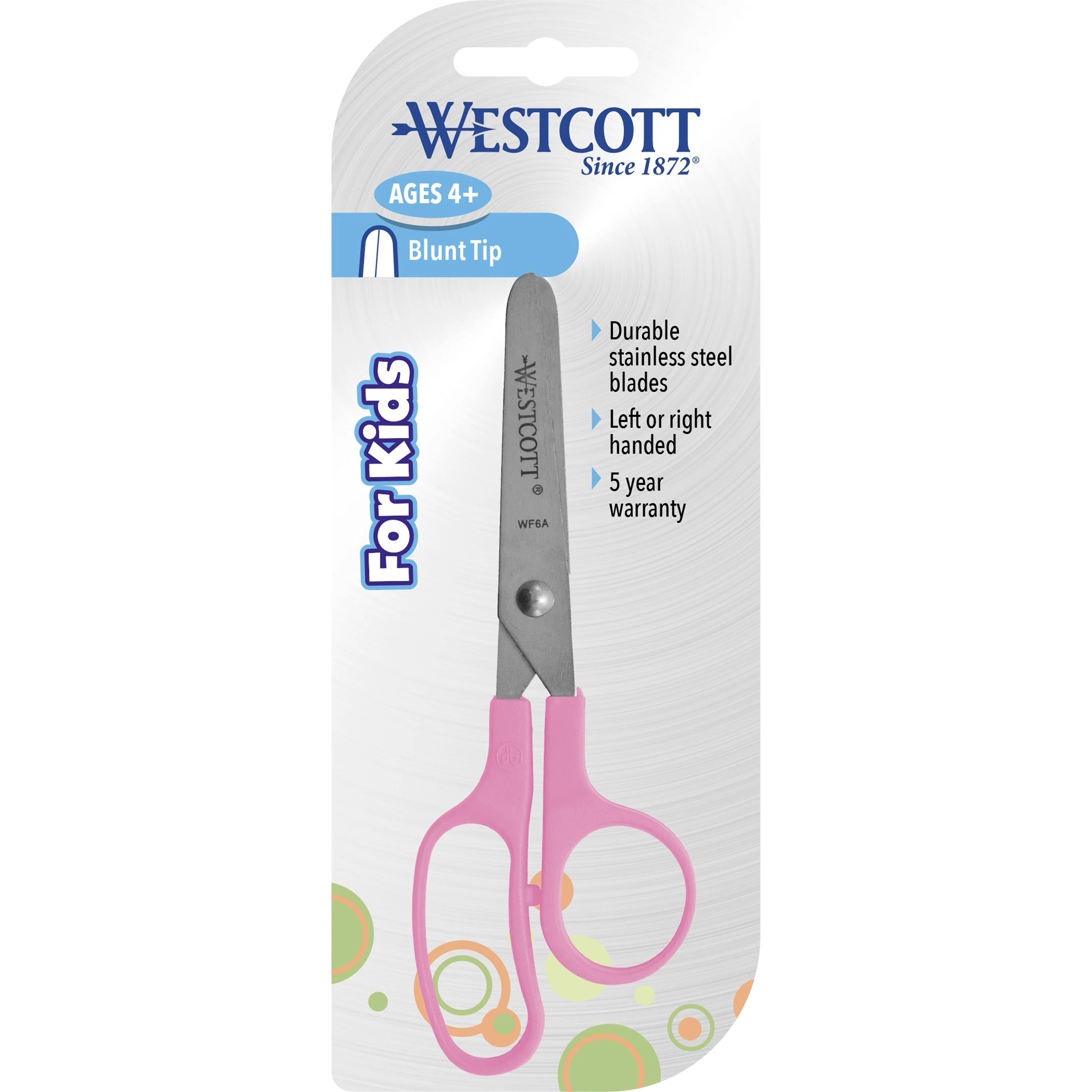 Westcott Value Kids Scissors, Blunt, 5", Assorted Colors (42516) - Image 5