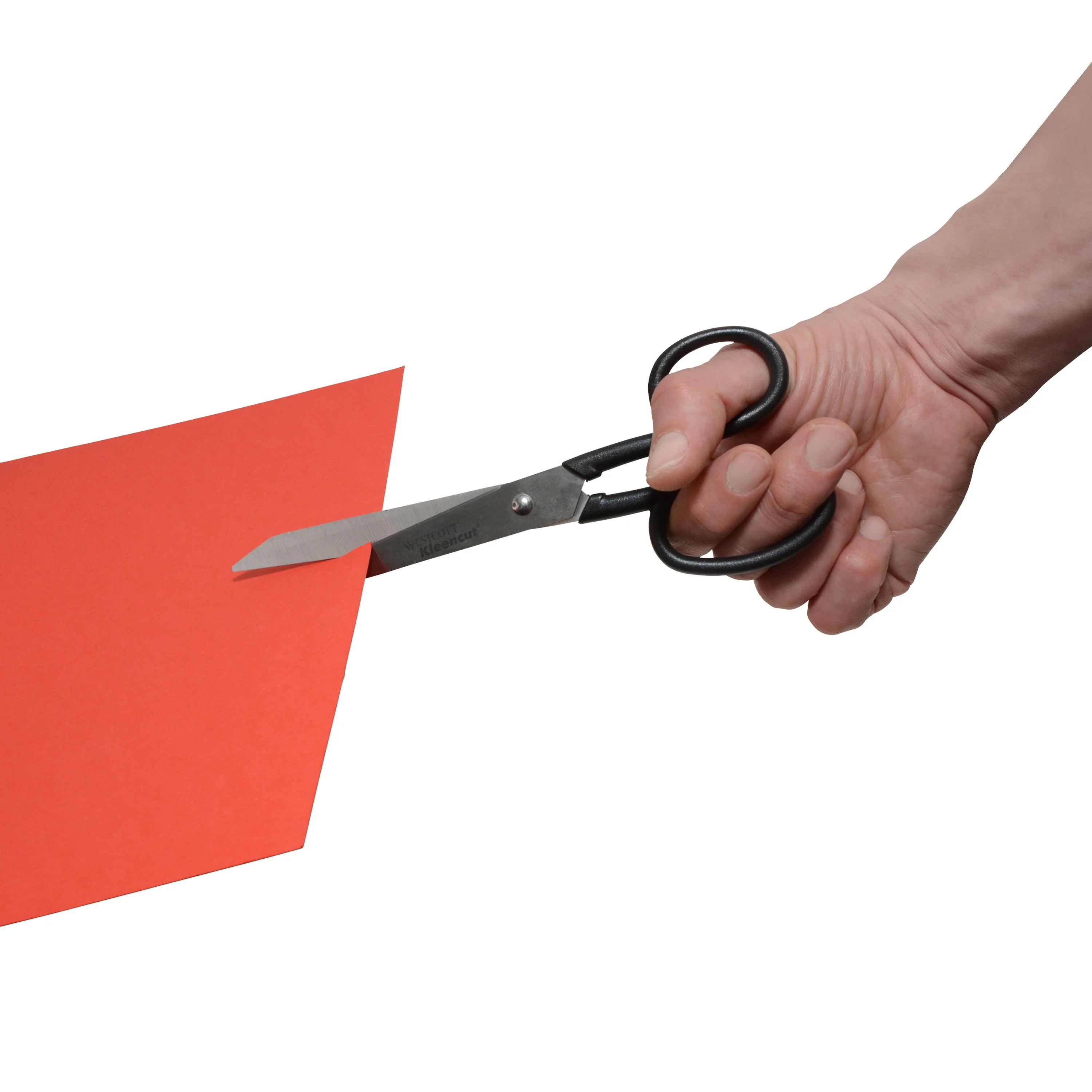 Westcott All Purpose Kleencut Stainless Steel Scissors, 8", Black (19018) - Image 4