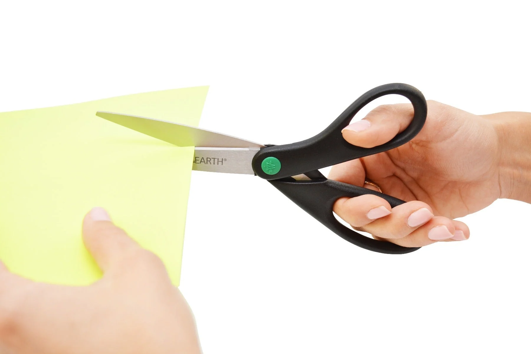 Westcott 8" Straight KleenEarth Recycled Stainless Steel Scissors (41418) - Image 4