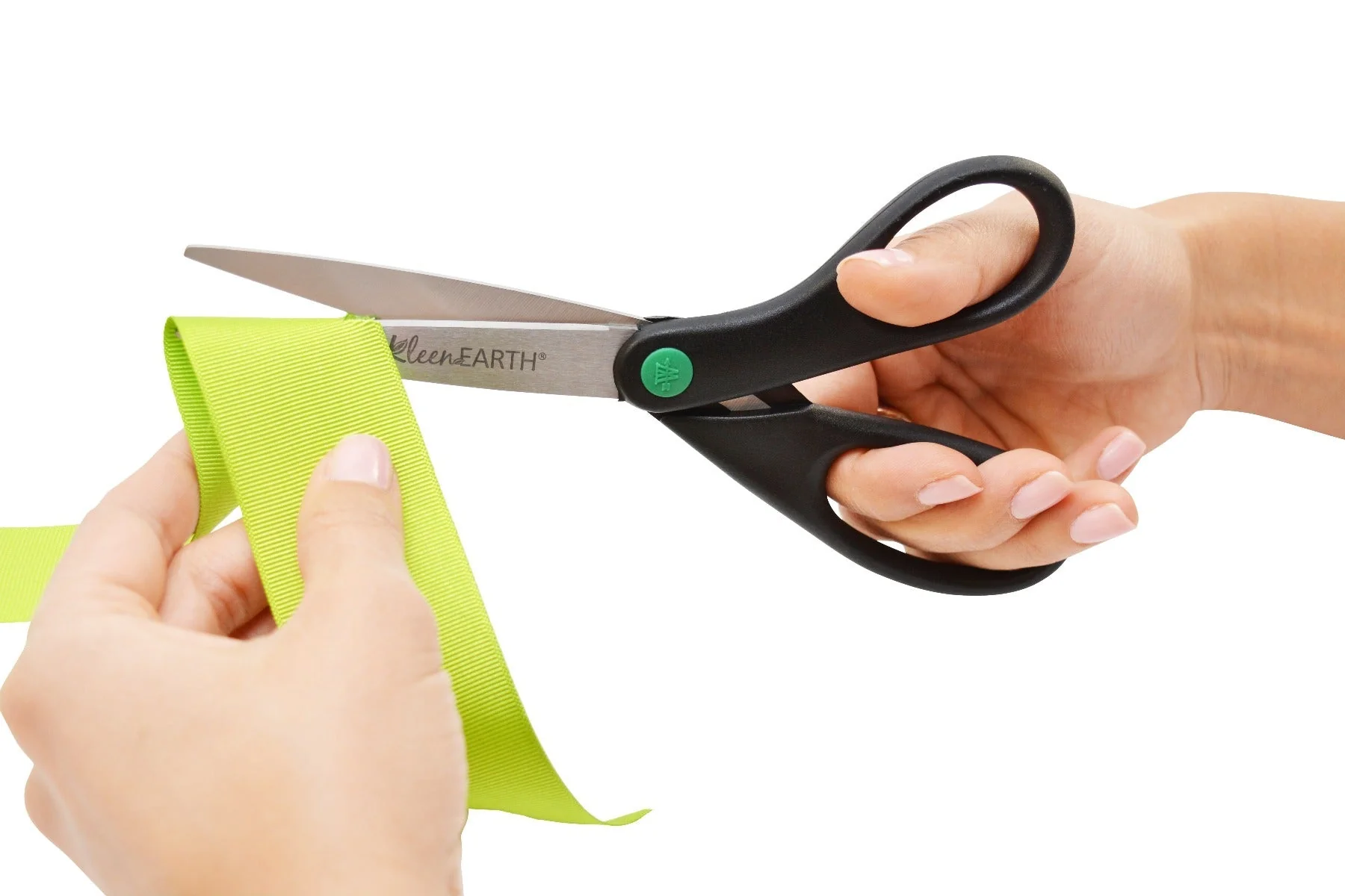 Westcott 8" Straight KleenEarth Recycled Stainless Steel Scissors (41418) - Image 5