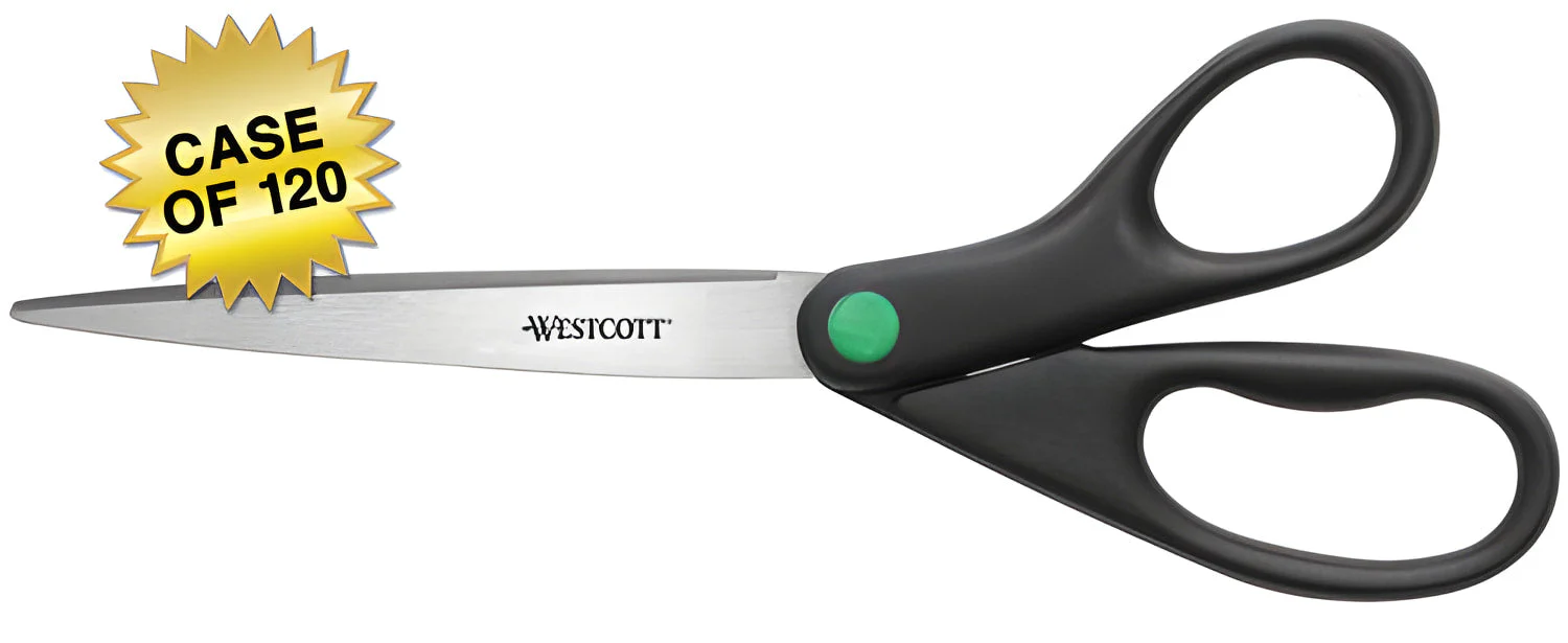 Westcott KleenEarth 9" Recycled Scissors Straight (13138) - Image 10