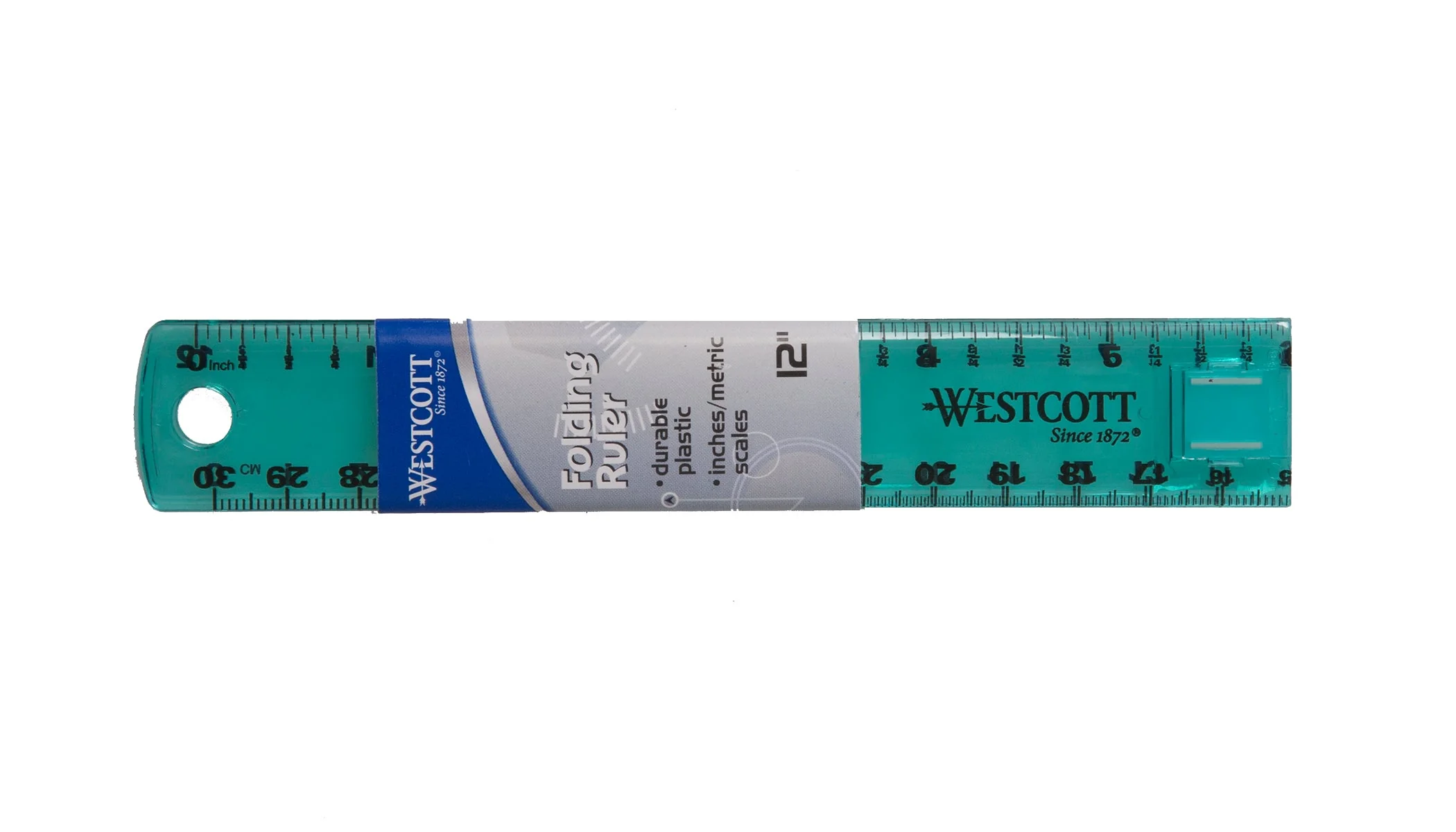 Westcott Plastic Folding Ruler, Colors Vary (15390) - Image 4