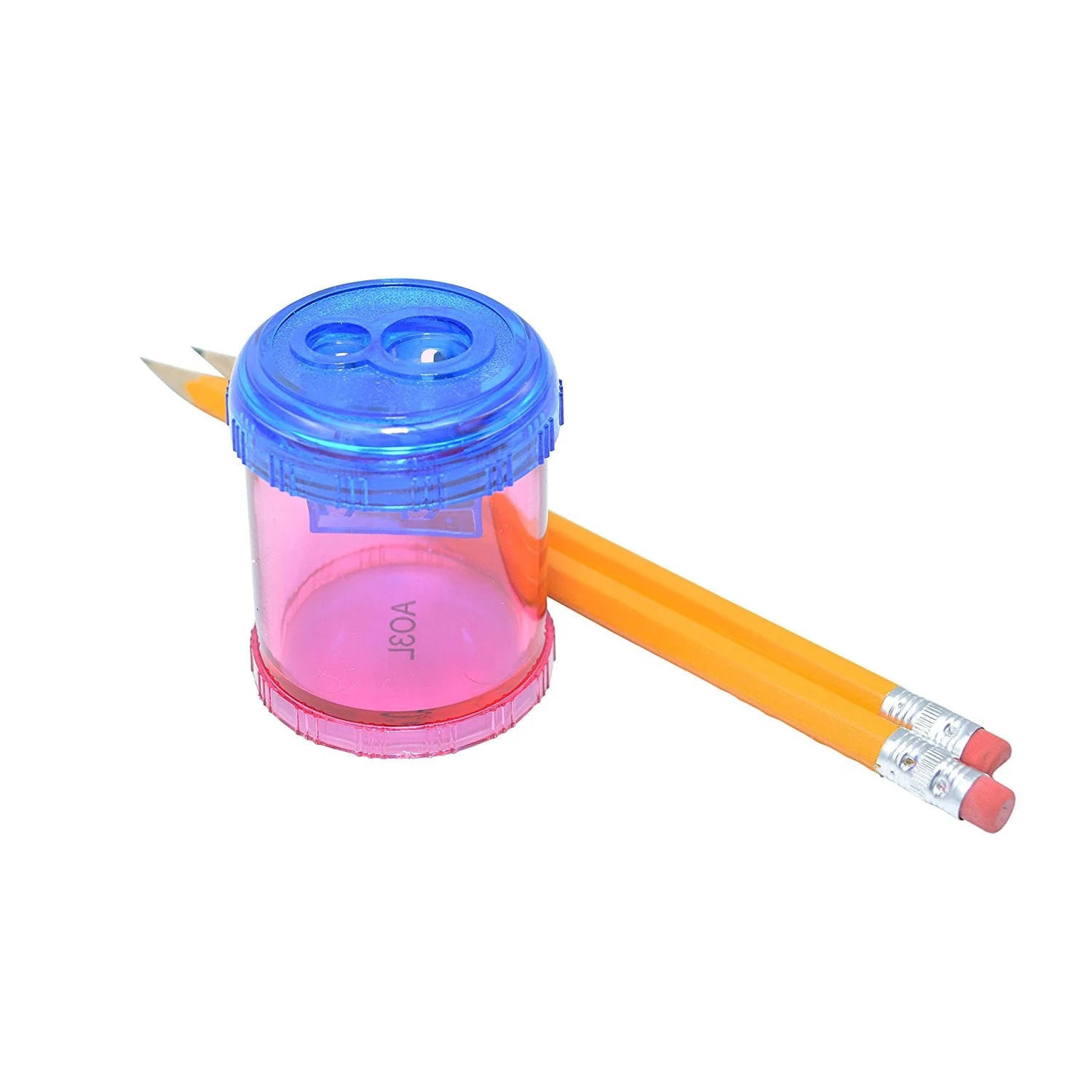Westcott Plastic Manual Pencil and Crayon Sharpener, Assorted Colors (12202) - Image 3