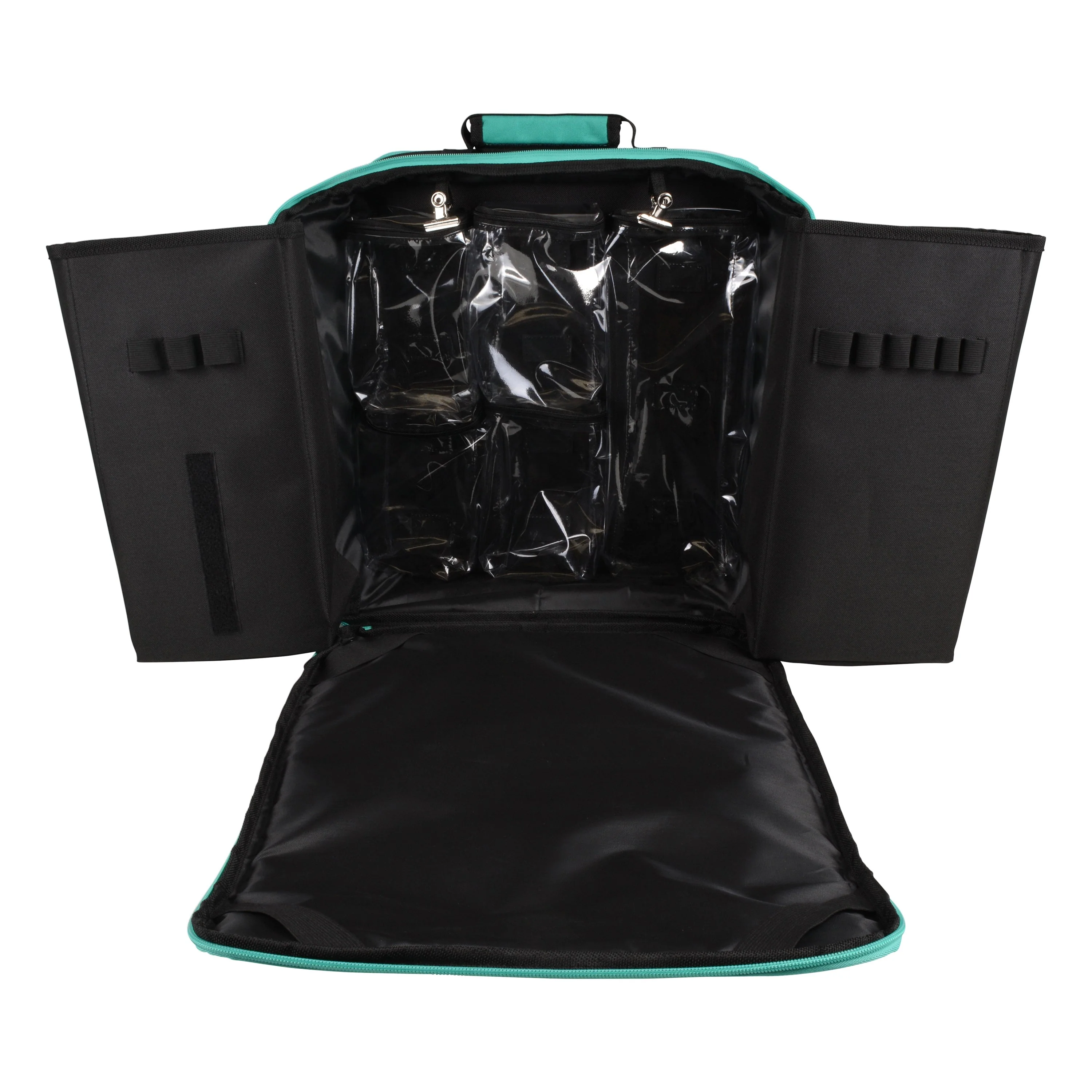 Westcott ProjectMate Craft Storage Bag/WorkStation, Black/Teal (67419-PARENT) - Image 14