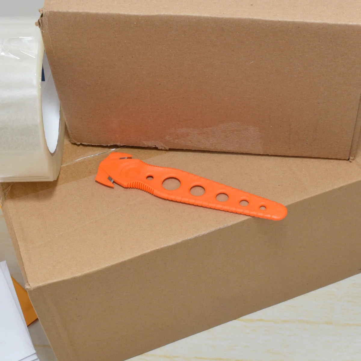 Westcott Saber Safety Cutter Orange, 5pk - Image 9