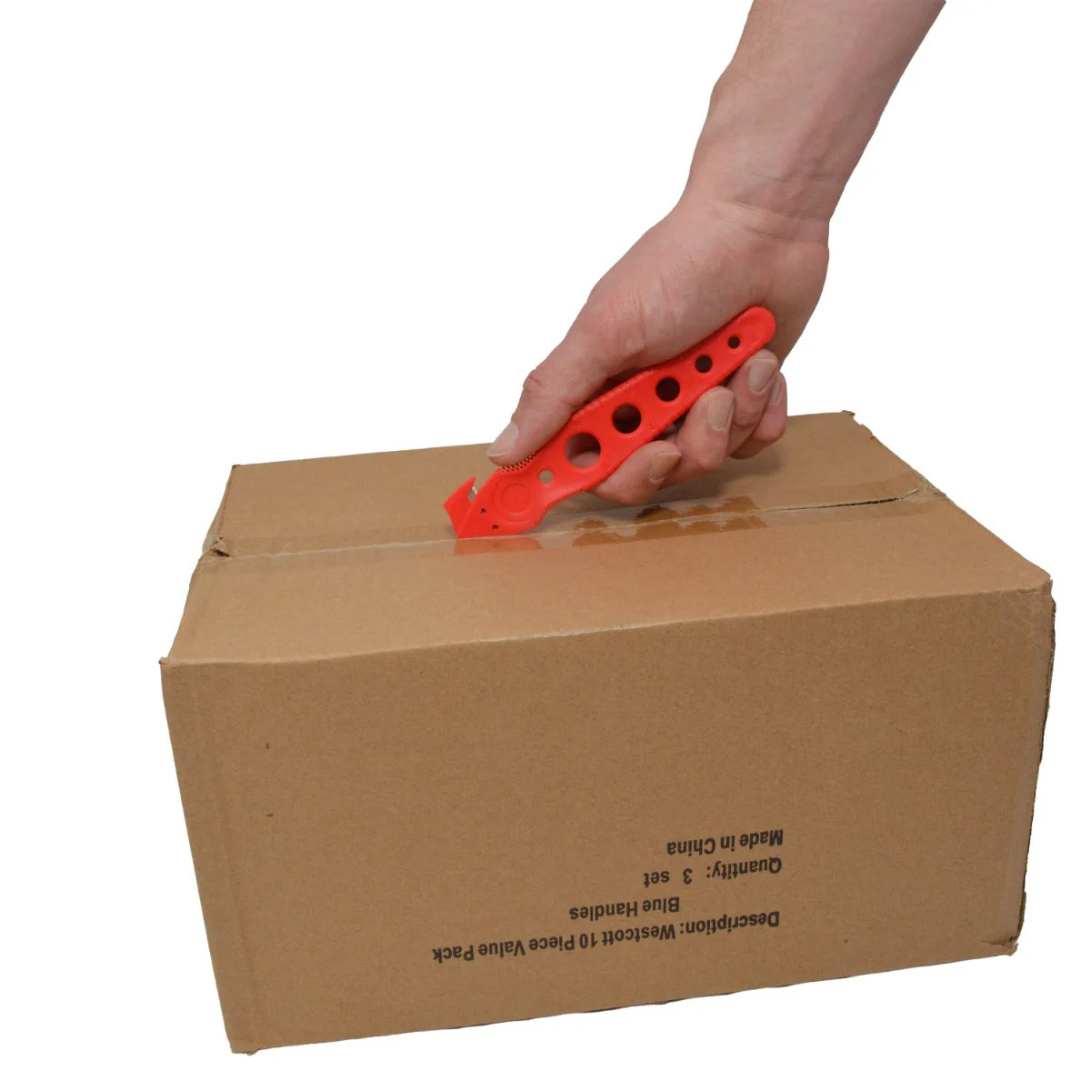 Westcott Saber Safety Cutter Red Bulk 50pk - Image 4