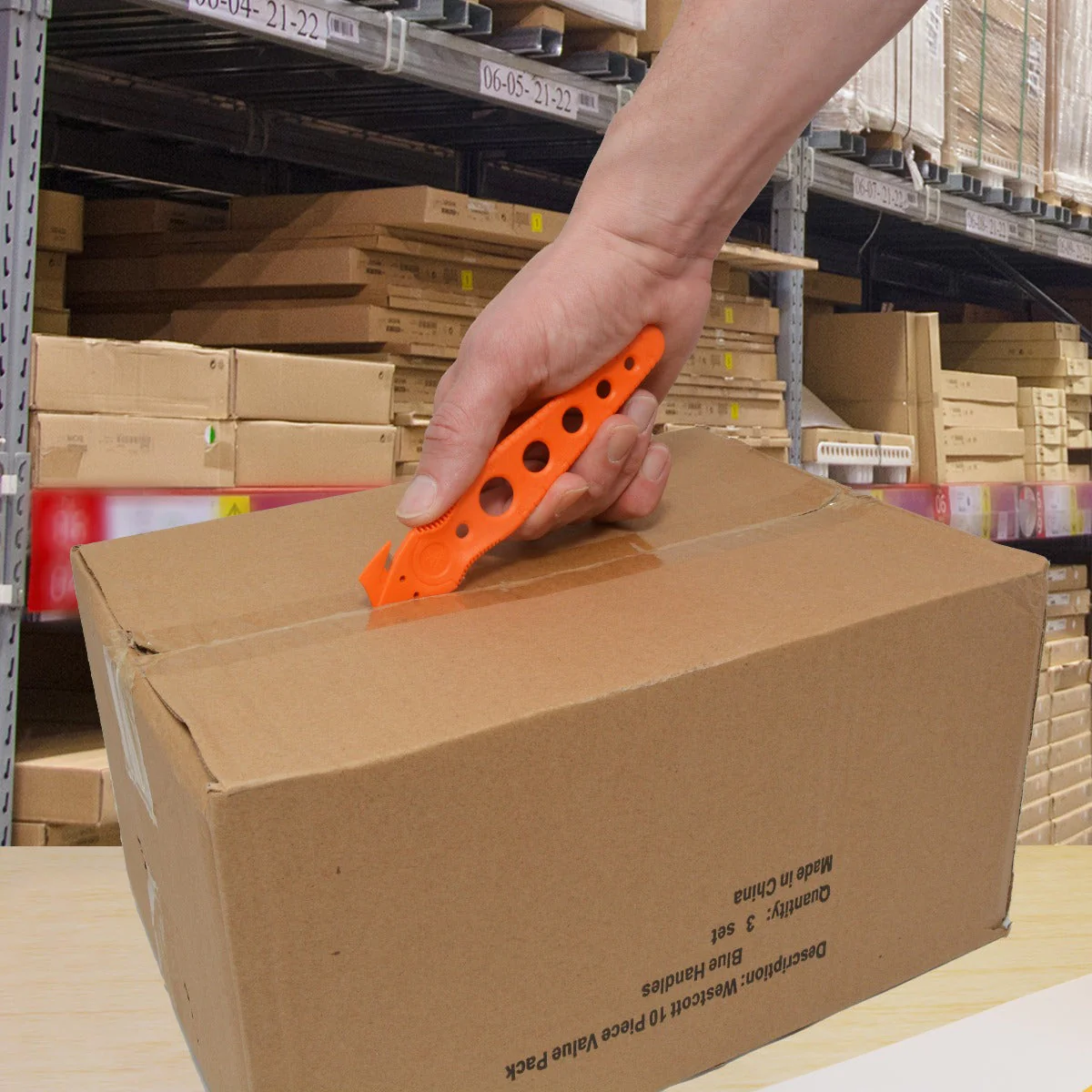 Westcott Saber Safety Cutters 50pk, Orange - Image 7