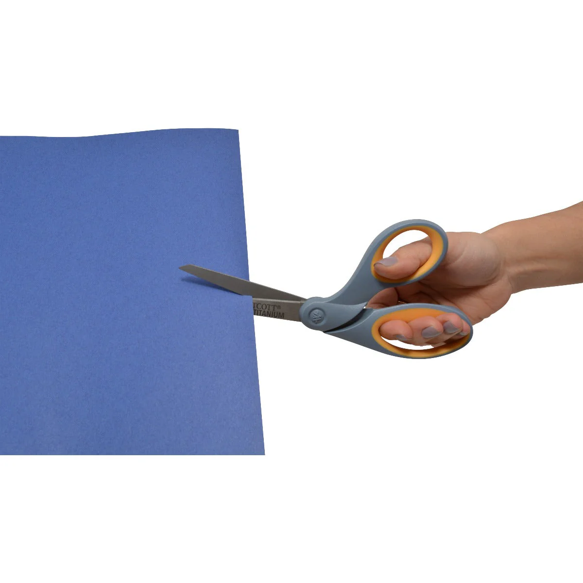 Westcott Titanium Bonded Scissors, 8" Bent (13731) - Image 4