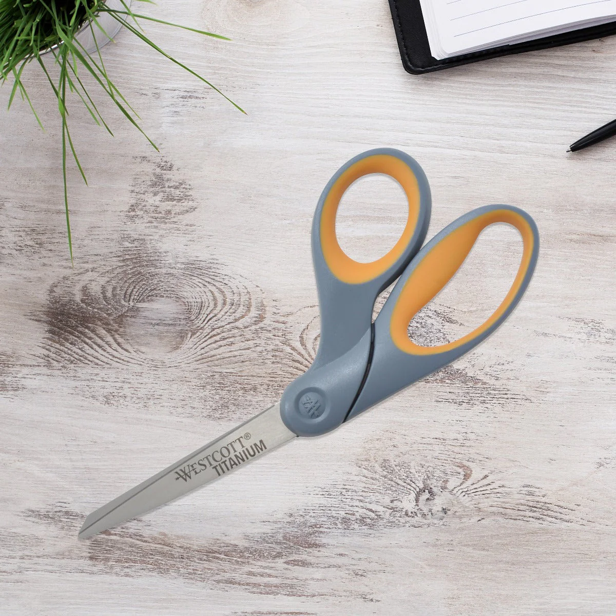 Westcott Titanium Bonded Scissors, 8" Bent (13731) - Image 5