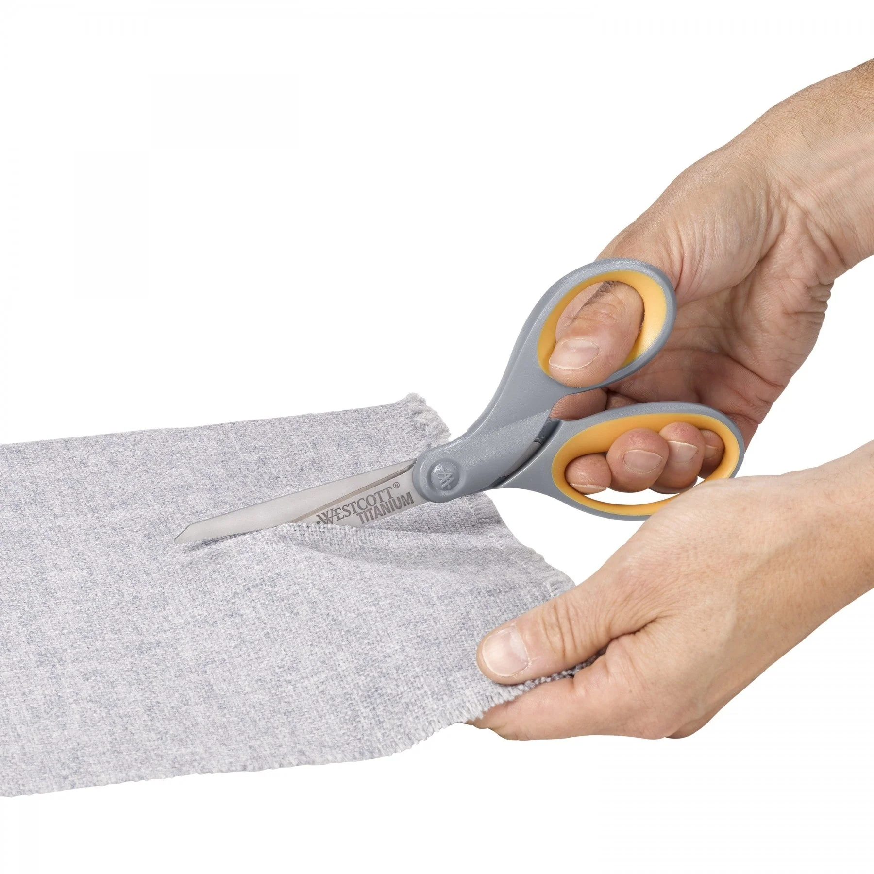 Westcott Titanium Bonded Scissors With Soft Handle, 7" Straight (13526) - Image 3