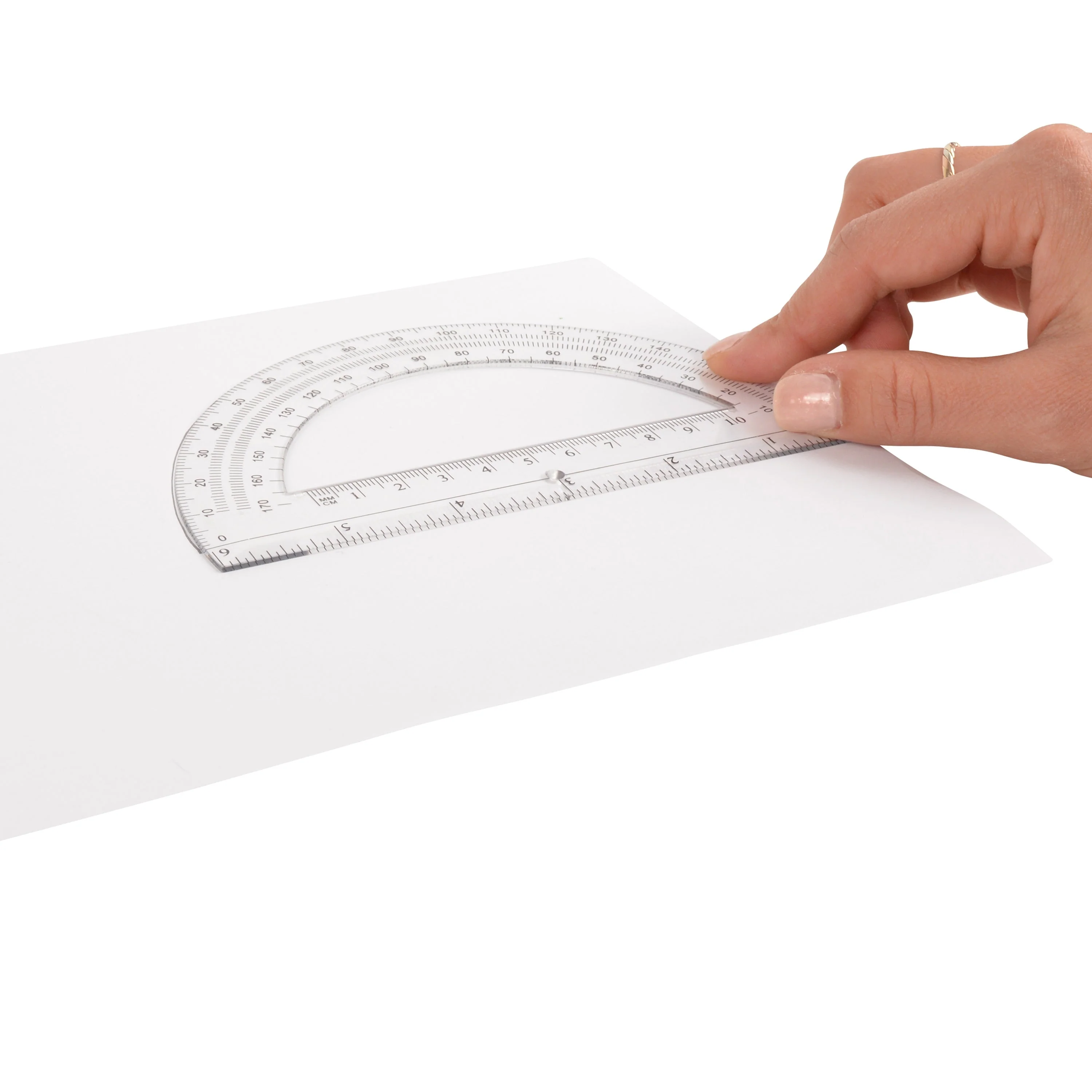 Westcott 2 Piece Math Tools Set, Compass & Protractor, Assorted Colors (14558) - Image 4