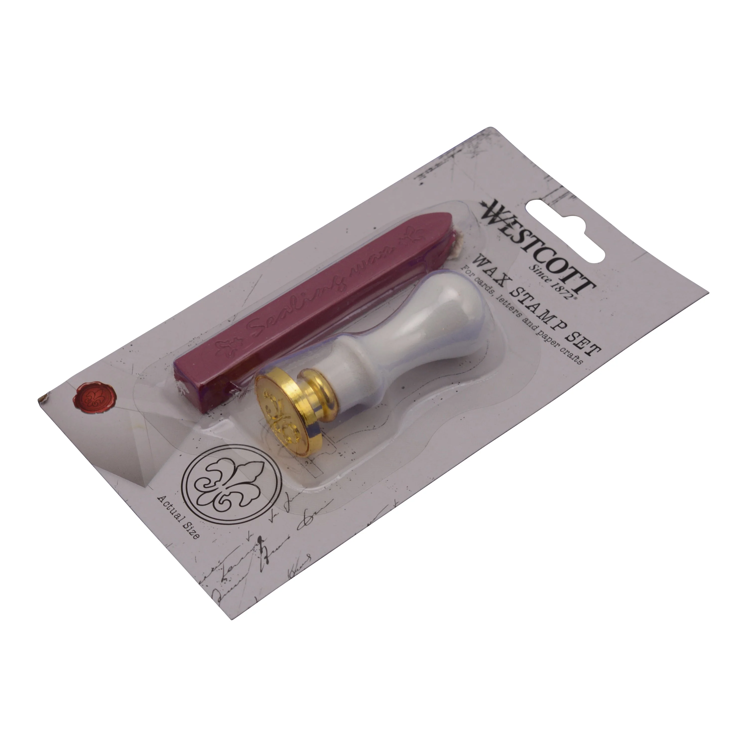 Westcott Wax Stamp Set, Vintage Sealing Kit for Invitations, Cards, Letters, Crafts and More (00870-PARENT) - Image 4